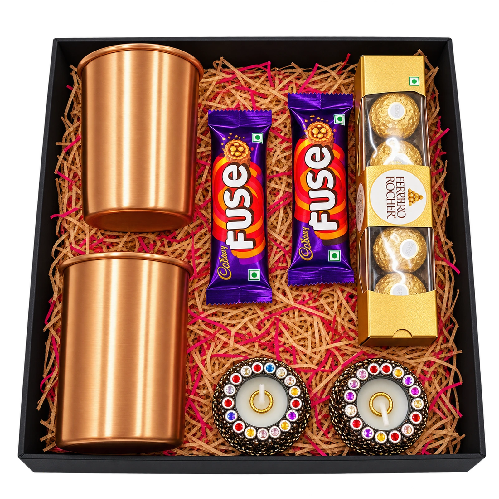 Copper Canister, Chocolate & Diya Kit — Diwali 2026 catalogue, page undefined
