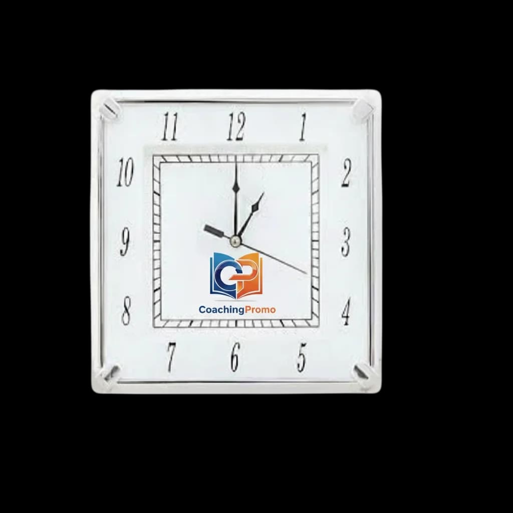 Wooden Finish Promotional Clock