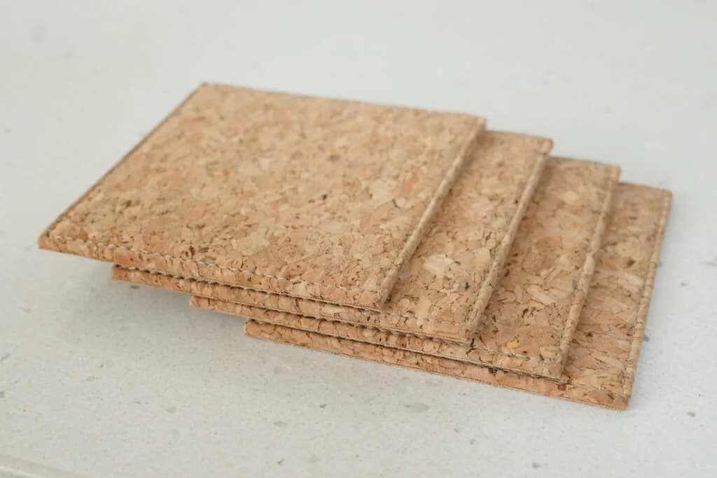 4 Piece Cork Coasters