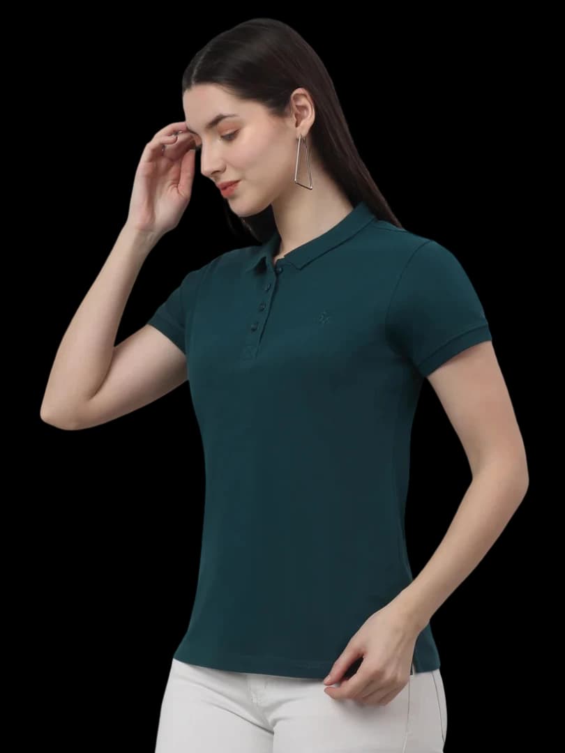Olive Polo T-Shirt