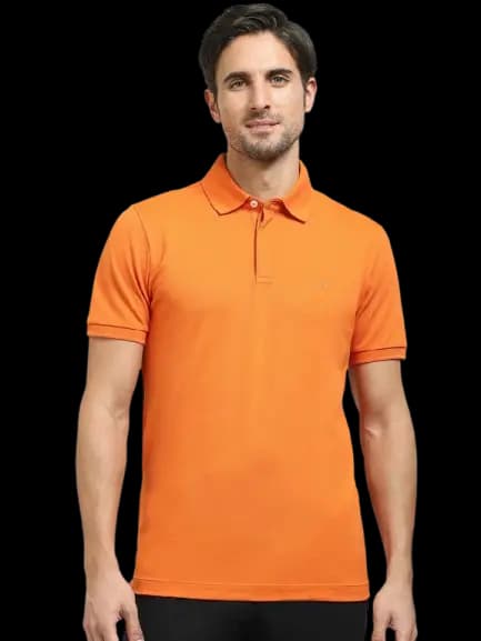 Orange Polo T-Shirt