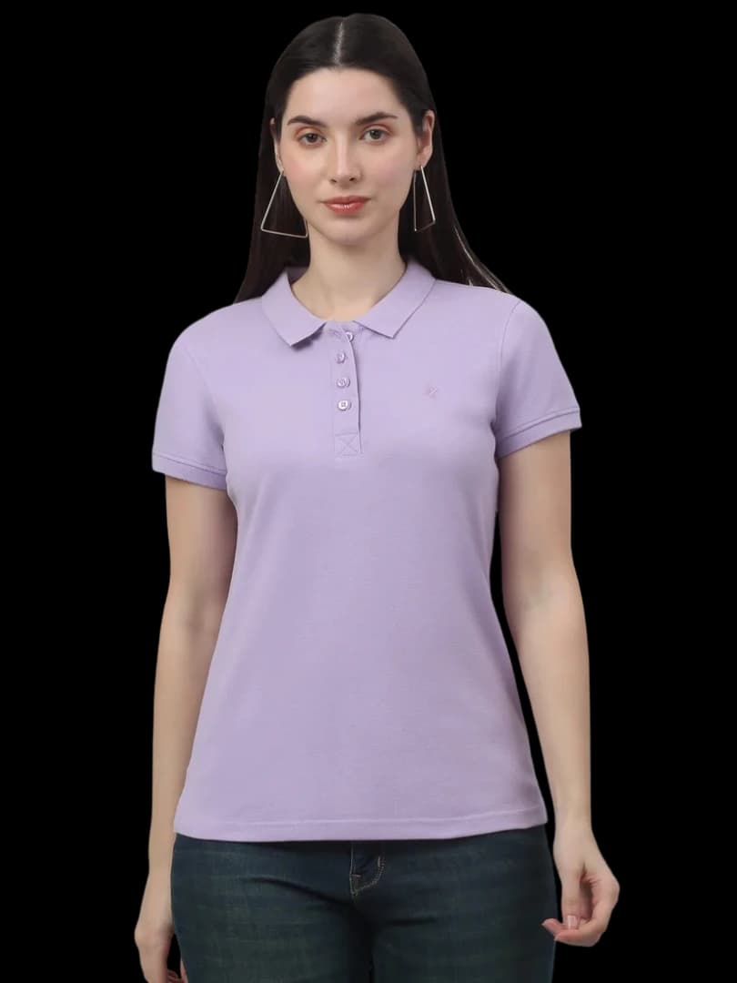 Purple Polo T-Shirt