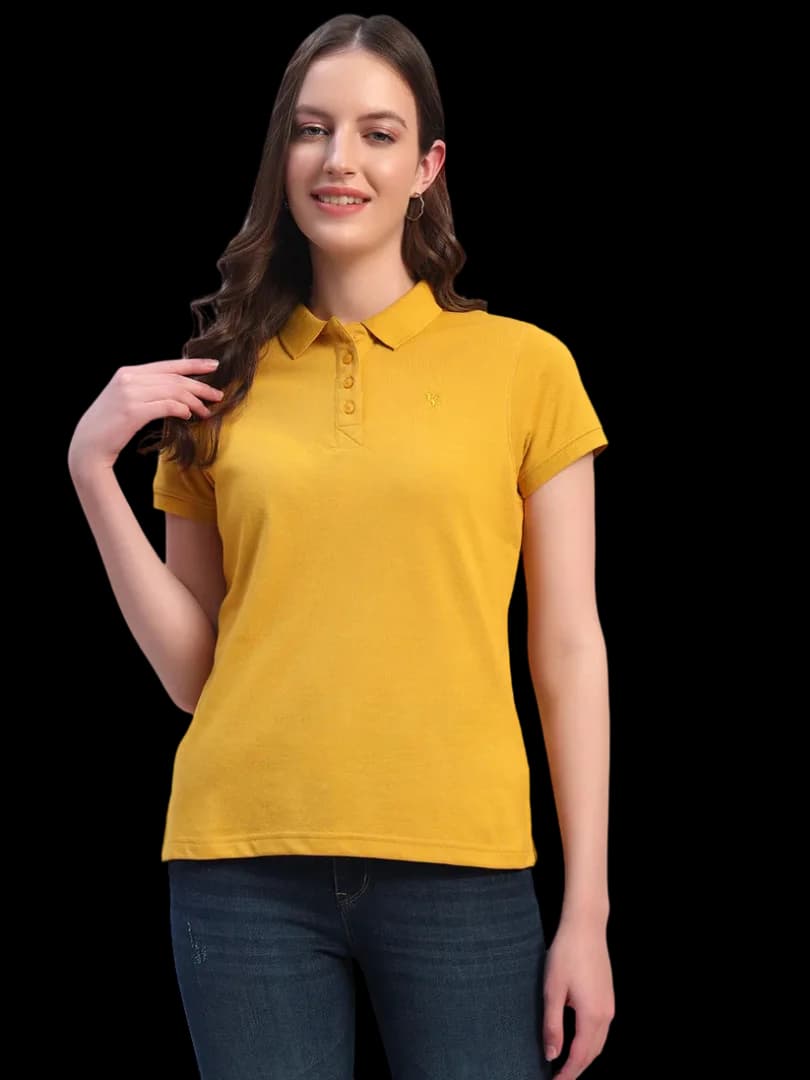 Yellow Polo T-Shirt