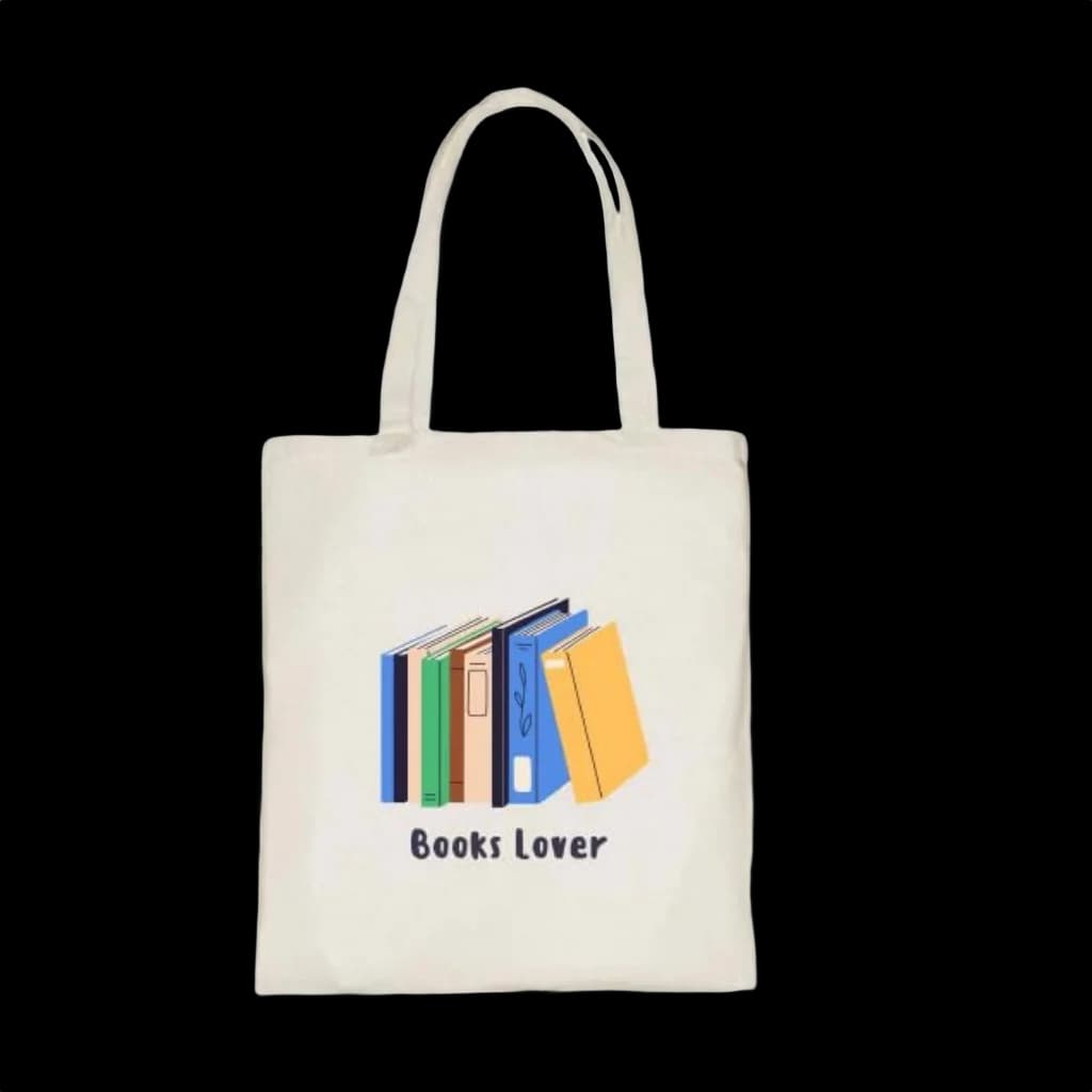 Printed Jute Tote Bag
