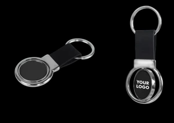 Round Printed Keychain