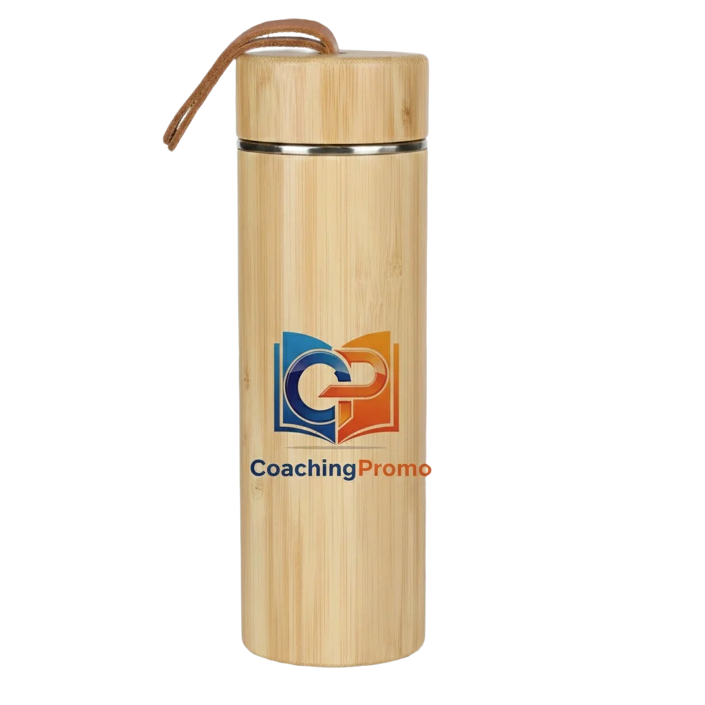 Bamboo Thermo Sipper Bottle