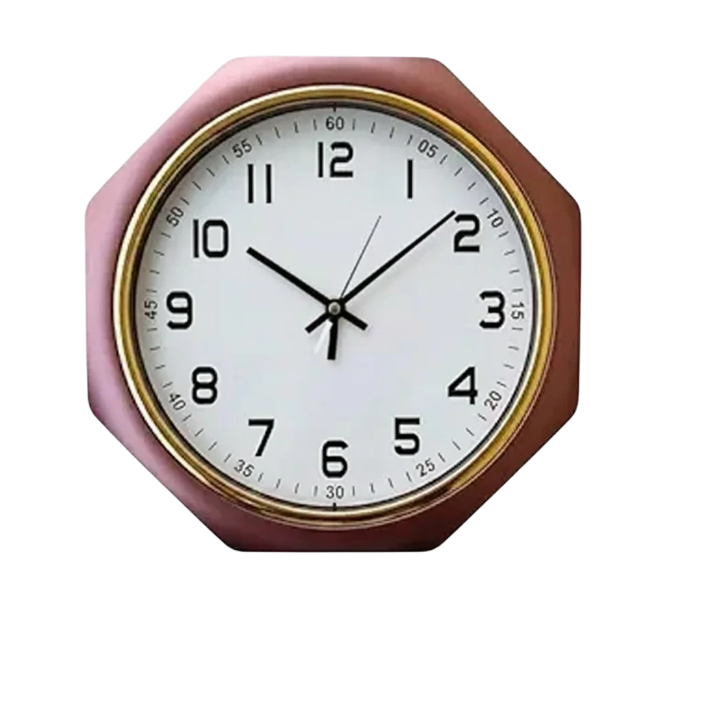 Metal Clock Detail