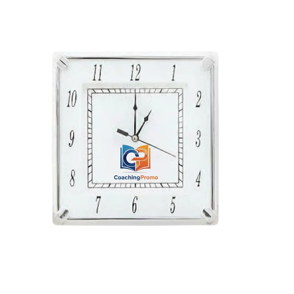 Wooden Finish Promotional Clock