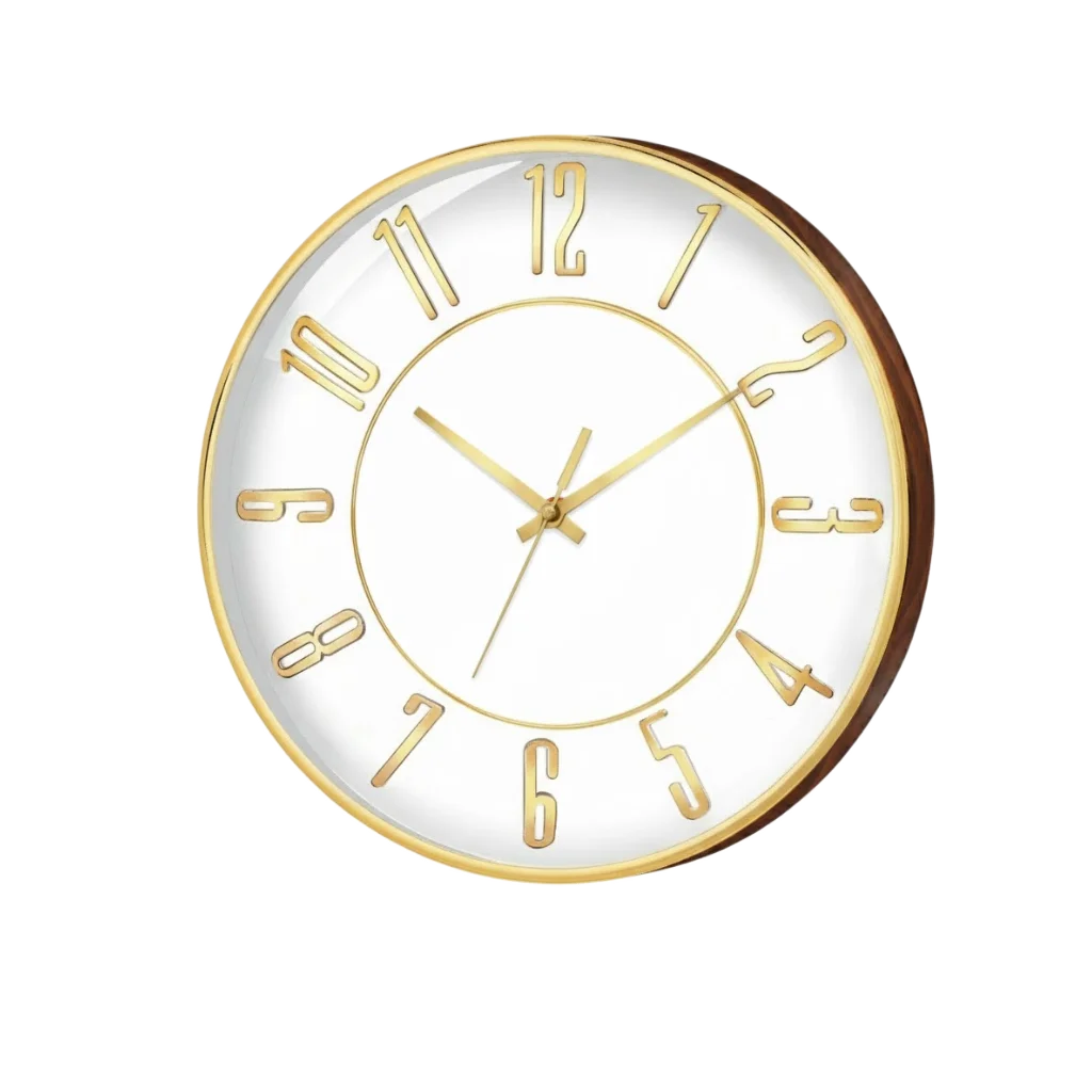 Desk Clock Angle View