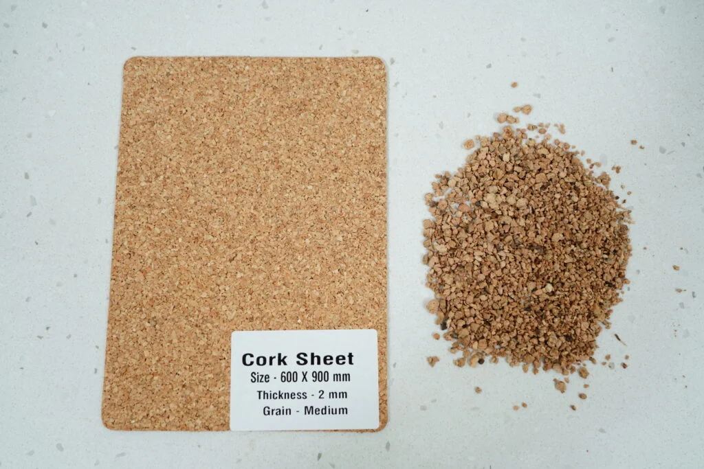 2 mm Medium Grain Cork Sheet