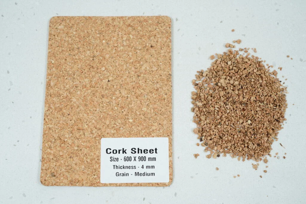 4 mm Medium Grain Cork Sheet
