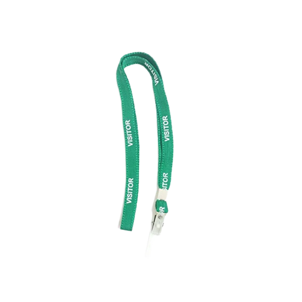 Satin Lanyard with Transparent ID Holder