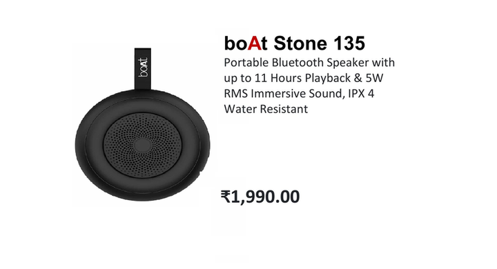 boAt Stone 135 by boAt — Diwali 2026 catalogue, page 7