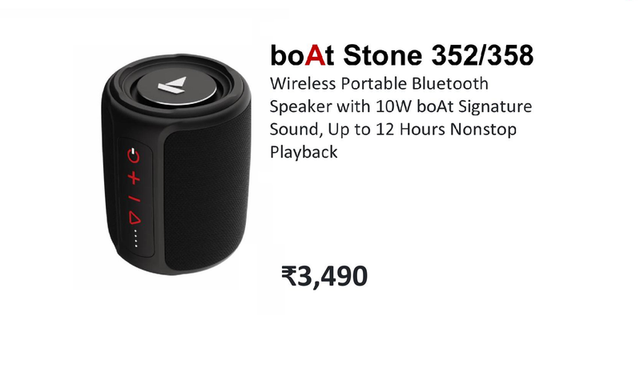 boAt Stone 352/358 by boAt — Diwali 2026 catalogue, page 7