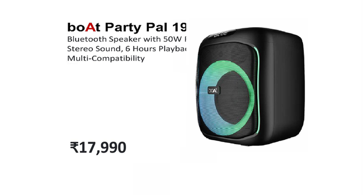 boAt Party Pal by boAt — Diwali 2026 catalogue, page 7