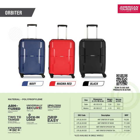 American Tourister ORBITER by American Tourister — Diwali 2026 catalogue, page 11