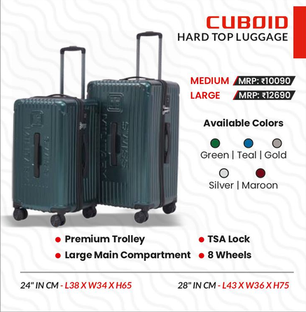 Swiss Military CUBOID Hard Top Luggage by Swiss Military — Diwali 2026 catalogue, page 12