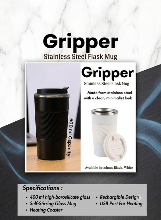 Gripper Stainless Steel Flask Mug — Diwali 2026 catalogue, page 14