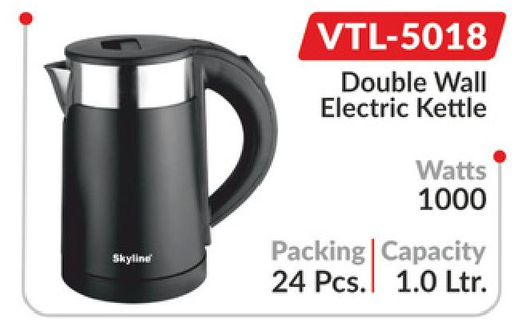 Skyline VTL-5018 Double Wall Electric Kettle by Skyline — Diwali 2026 catalogue, page 15