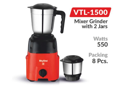 Skyline VTL-1500 Mixer Grinder with 2 Jars by Skyline — Diwali 2026 catalogue, page 15
