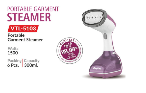 Skyline VTL-5103 Portable Garment Steamer by Skyline — Diwali 2026 catalogue, page 15