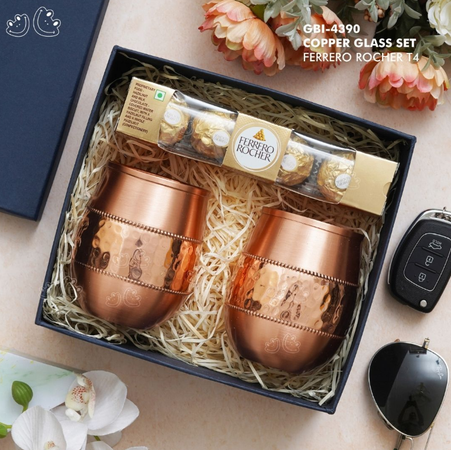 Copper Glass Set with Ferrero Rocher T4 — Diwali 2026 catalogue, page 19