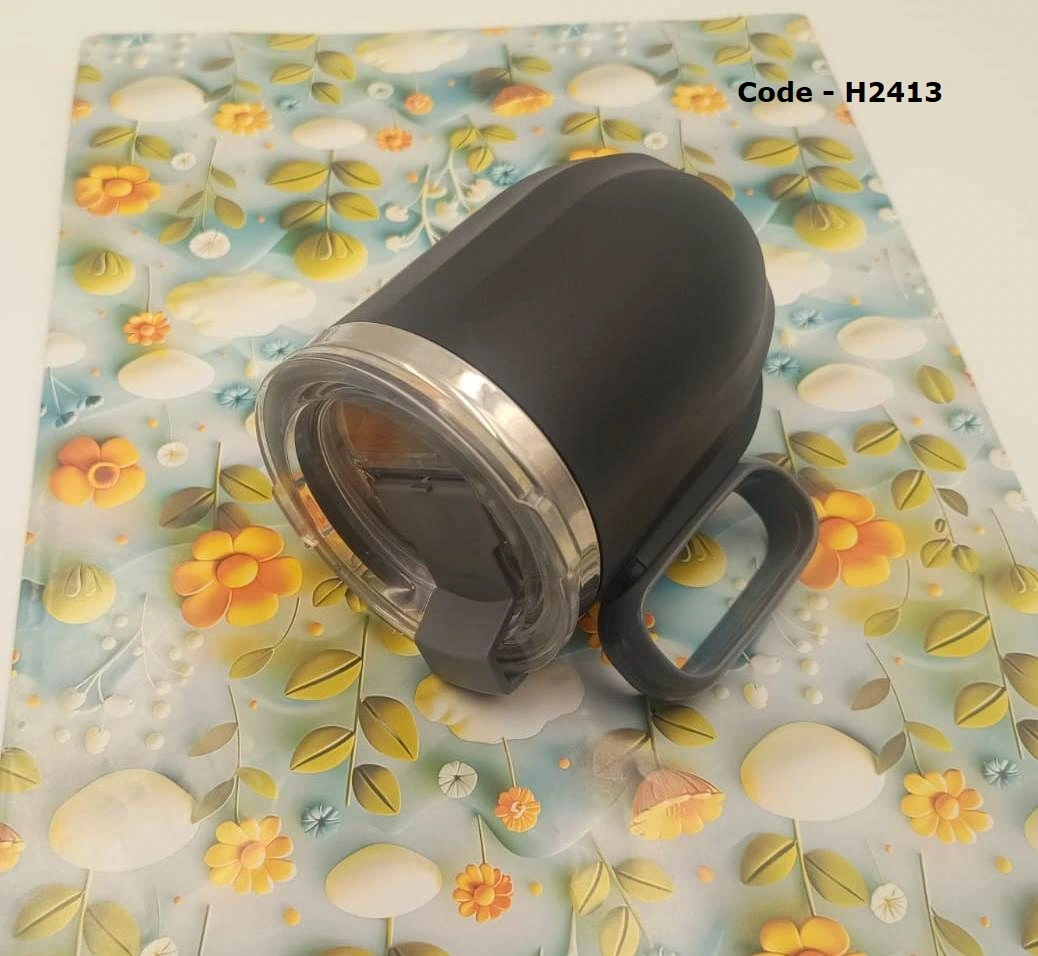 H2413 - Spill Proof Suction mug with Oval handle